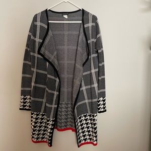 Venus Black and White Cardigan